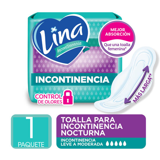 Toallitas Femeninas Lina Nocturna Con Alas 8 Un